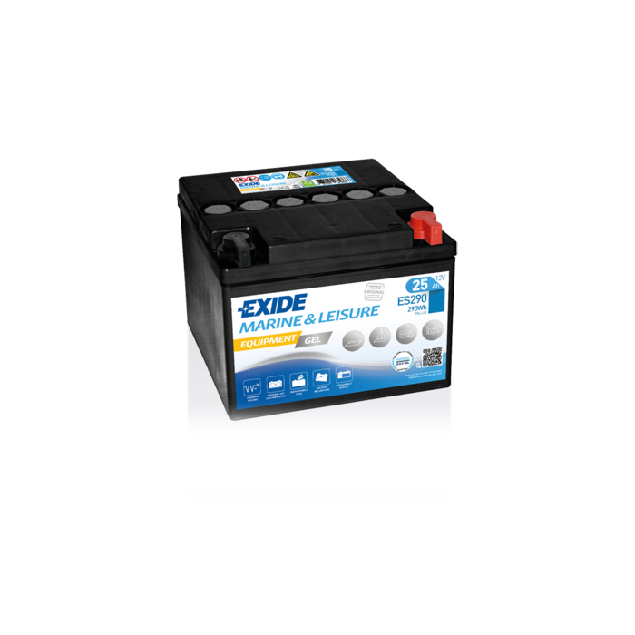Batterie à décharge lente GEL Exide Equipment ES290 12 V 25 Ah – GEL