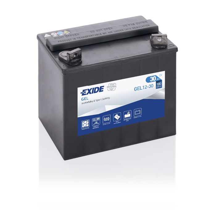 Batterie moto GEL Exide Equipment Gel GEL12-30 12 V 30 Ah 197 A – GEL