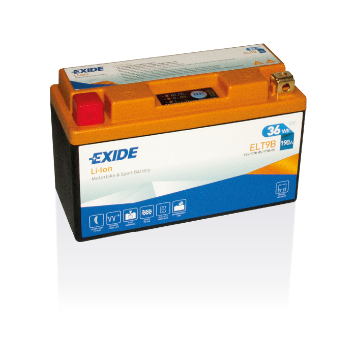 Batterie lithium LiFePO4 Exide Equipment ELT9B 12 V 3 Ah – Lithium LiFePO4