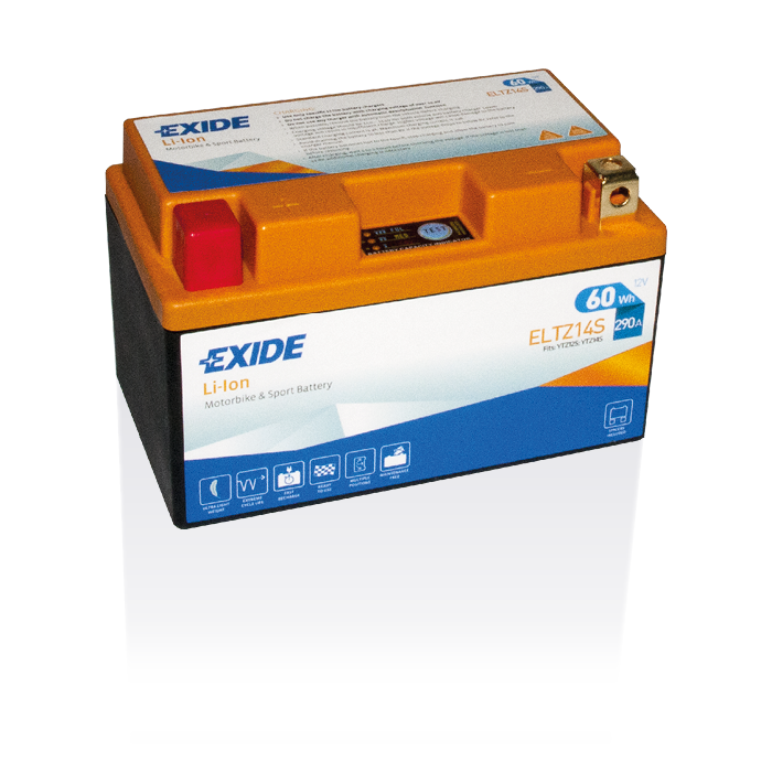 Batterie moto lithium LiFePO4 Exide ELTZ14S 12 V 5 Ah 290 A – Lithium LiFePO4