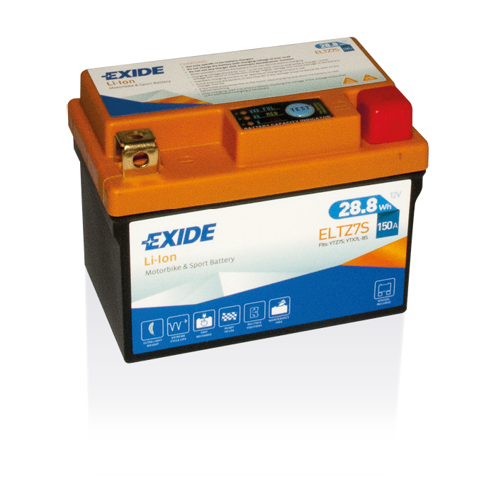 Batterie lithium LiFePO4 Exide Equipment ELTZ7S 12 V 2 Ah – Lithium LiFePO4