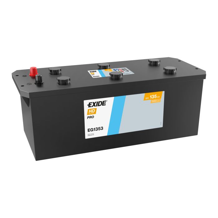 Batterie de démarrage Exide StartPRO EG1353 12 V 135 Ah 1000 A – Plomb-acide (sans entretien)
