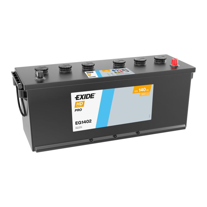 Batterie de démarrage Exide StartPRO EG1402 12 V 140 Ah 900 A – Plomb-acide (sans entretien)