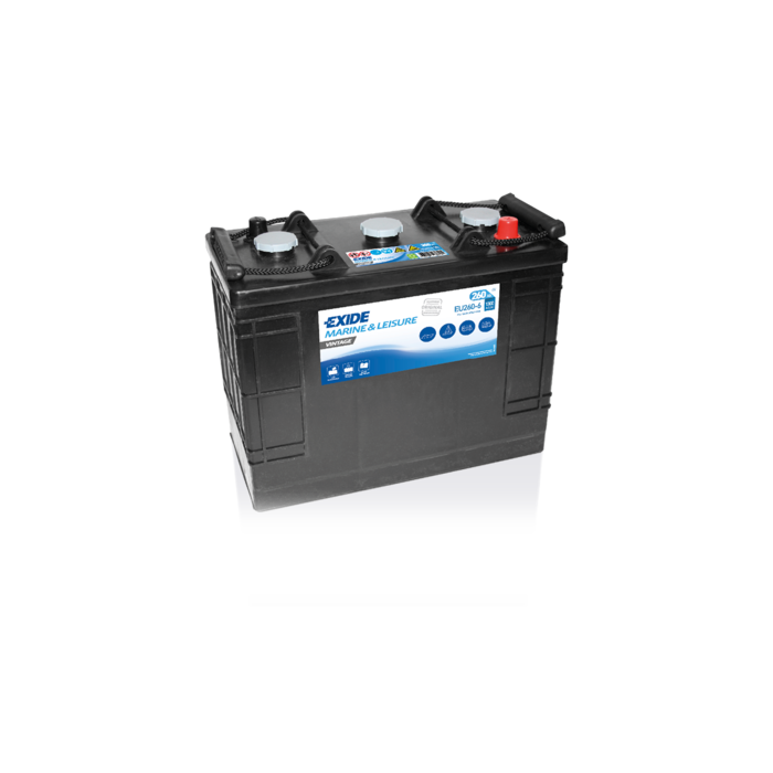 Batterie de démarrage Exide Vintage EU260-6 6 V 260 Ah 1300 A – Plomb-acide (sans entretien)