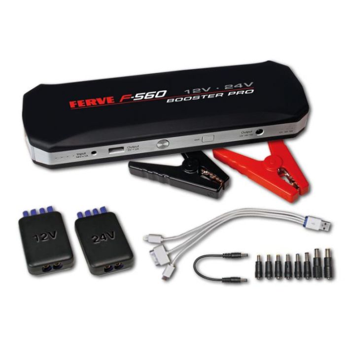 Booster de démarrage Ferve F-560 12 V et 24 V 