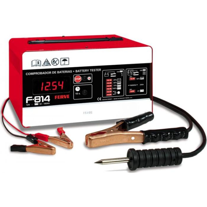 Testeur de batterie Ferve F-814 12 V 