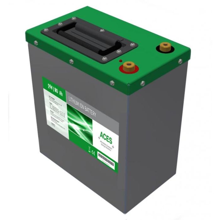 Batterie lithium LiFePO4 ACES Energy HFP AL24V80HFP 24 V 80 Ah – Lithium LiFePO4