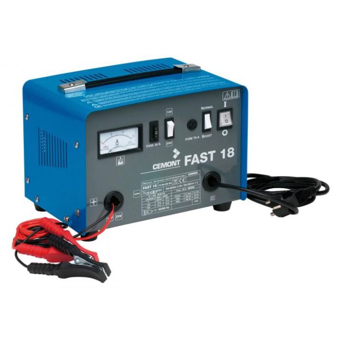 Chargeur de batterie Cemont Fast 18 12-24 V 18 A 