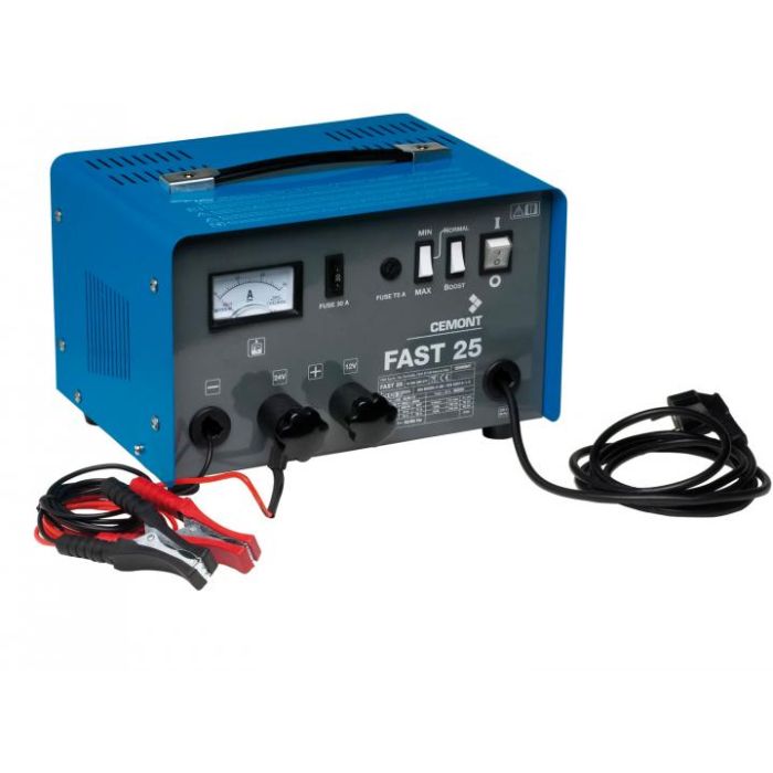 Chargeur de batterie Cemont Fast 25 12-24 V 25 A 