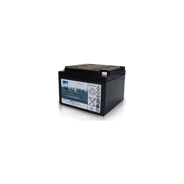 Batterie à décharge lente GEL Sonnenschein GF12-022YF 12 V 24 Ah – GEL