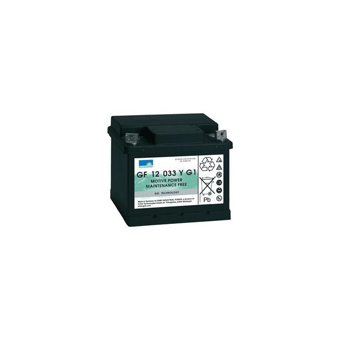 Batterie à décharge lente GEL Sonnenschein GF-Y GF12-033YG1 12 V 38 Ah – GEL