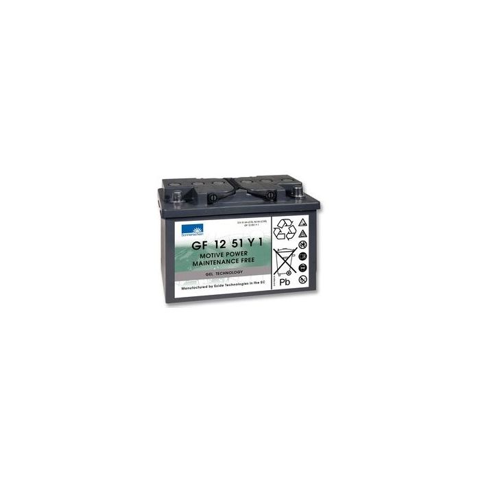 Batterie à décharge lente GEL Sonnenschein GF12-051Y1 12 V 56 Ah – GEL