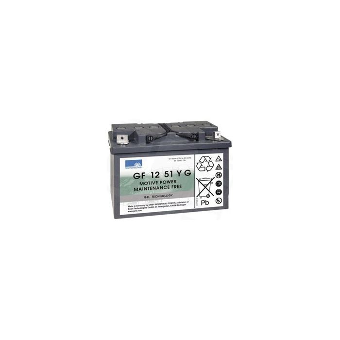 Batterie à décharge lente GEL Sonnenschein GF-Y GF12-051YG1 12 V 56 Ah – GEL