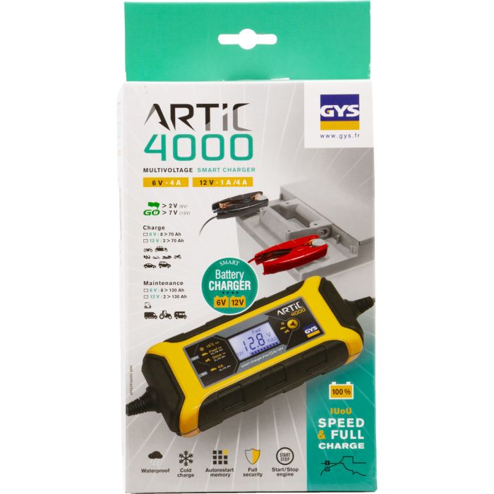 Chargeur de batterie Gys Artic 4000 12 V 