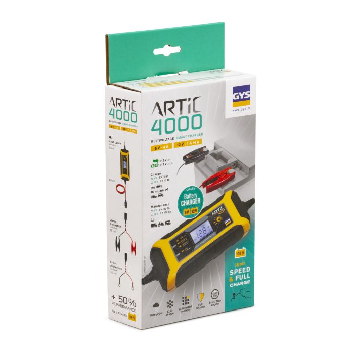 Chargeur de batterie Gys Artic 4000 12 V 