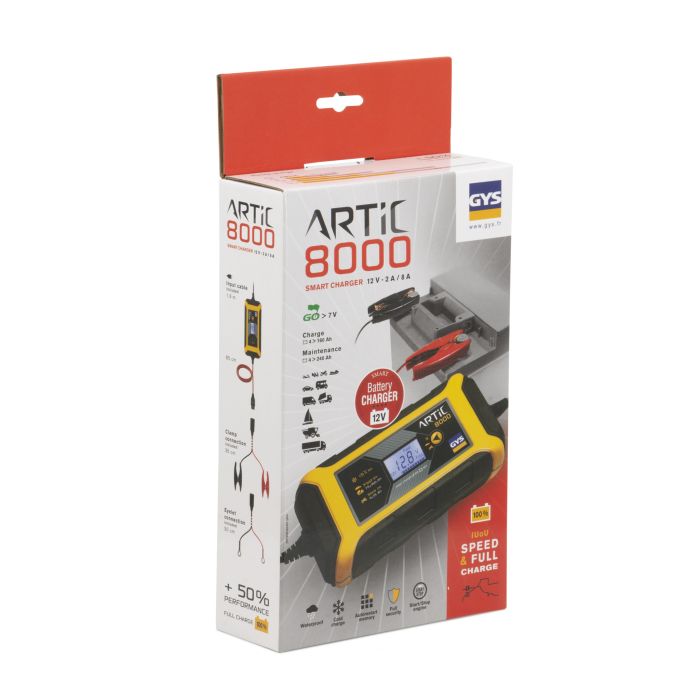 Chargeur de batterie GYS Artic 8000 12 V 