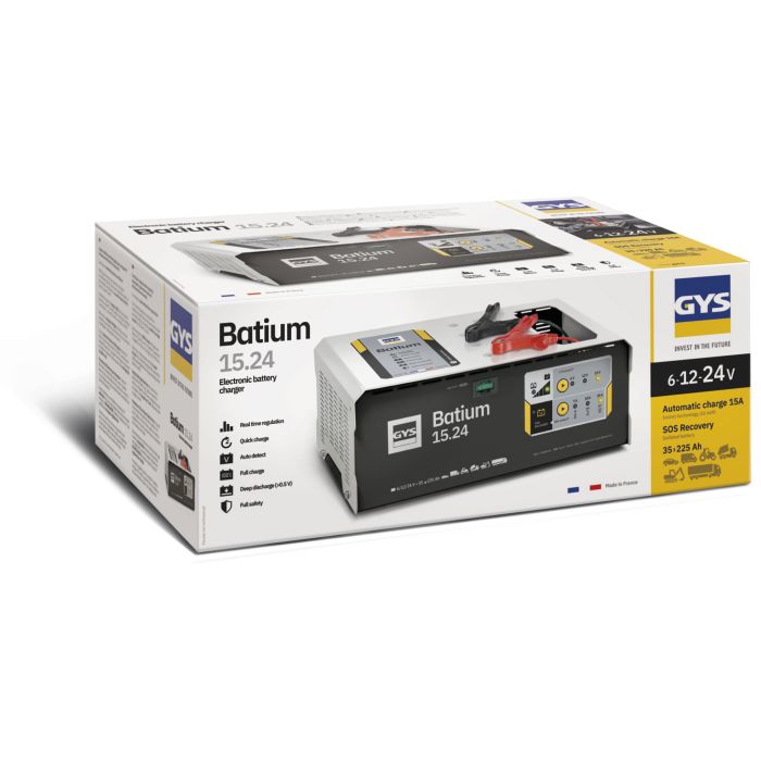 Chargeur de batterie GYS Batium 15.24 6 / 12 / 24 V 