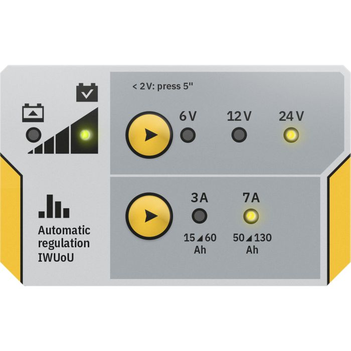 Chargeur de batterie GYS Batium 7.24 6/12/24 V 