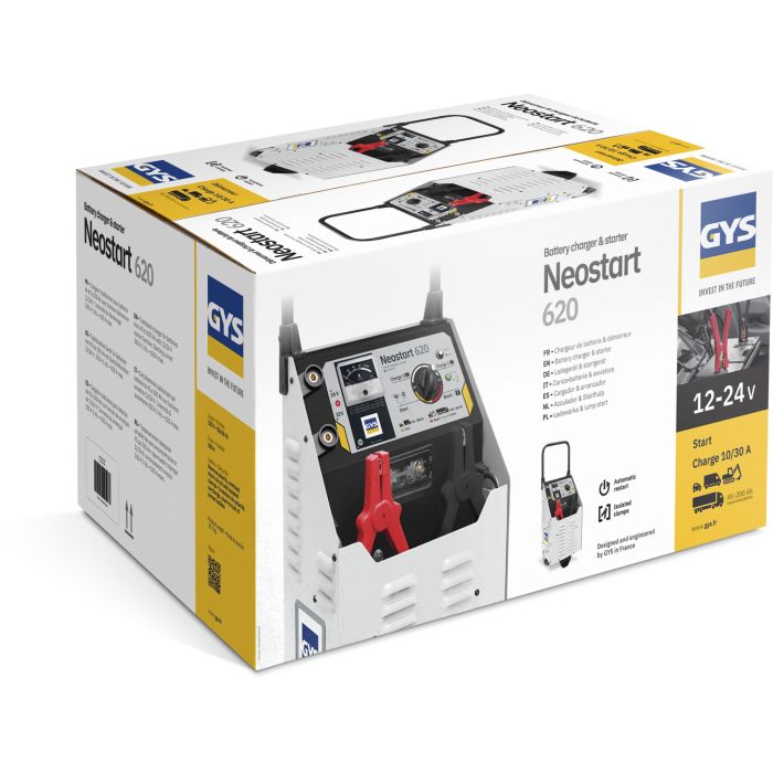 Chargeur-démarreur Gys Neostart 620 12/24 V 20-1350 Ah 