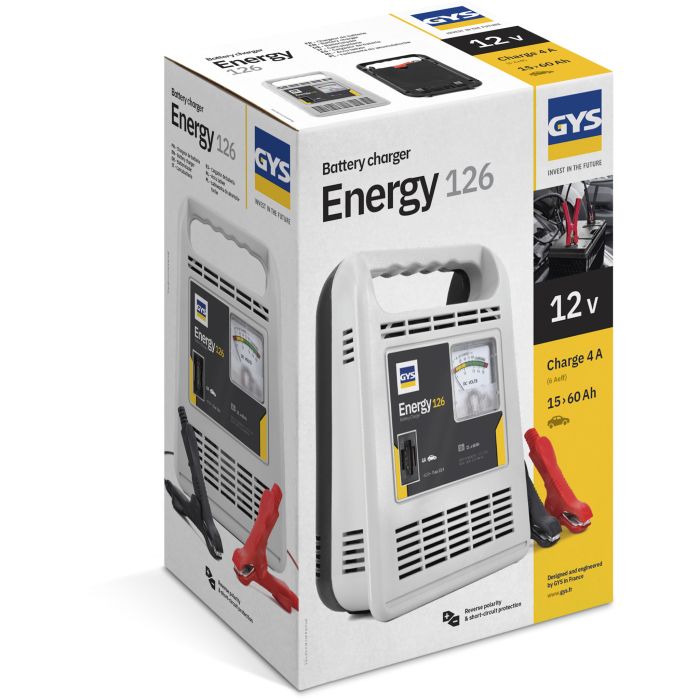 Chargeur de batterie Gys Energy 126 12 V 15-60 Ah 