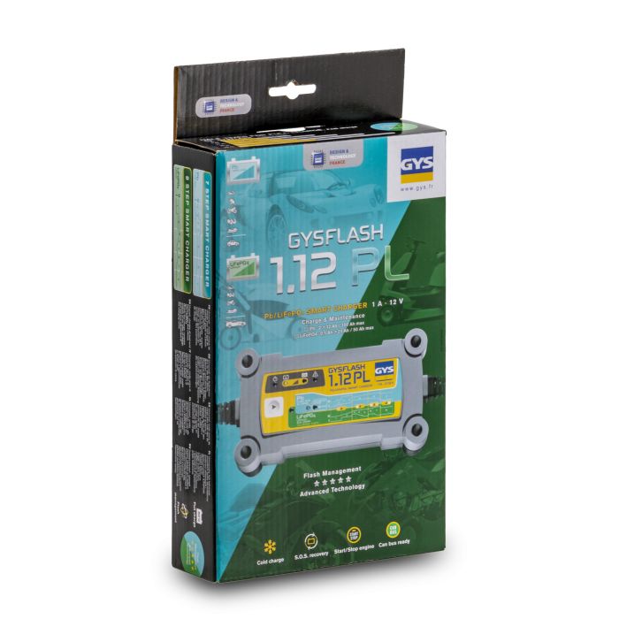 Chargeur de batterie Gys Gysflash 1.12 PL 12 V 