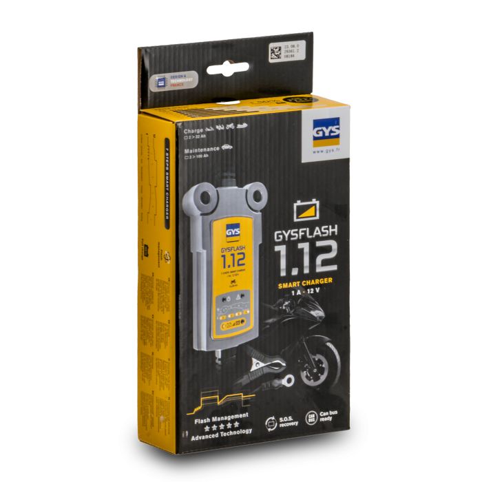 Chargeur de batterie GYS Gysflash 1.12 12 V 