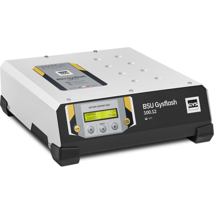 Chargeur de batterie Gys Gysflash 100.12 HF 12 V câbles 5 m 