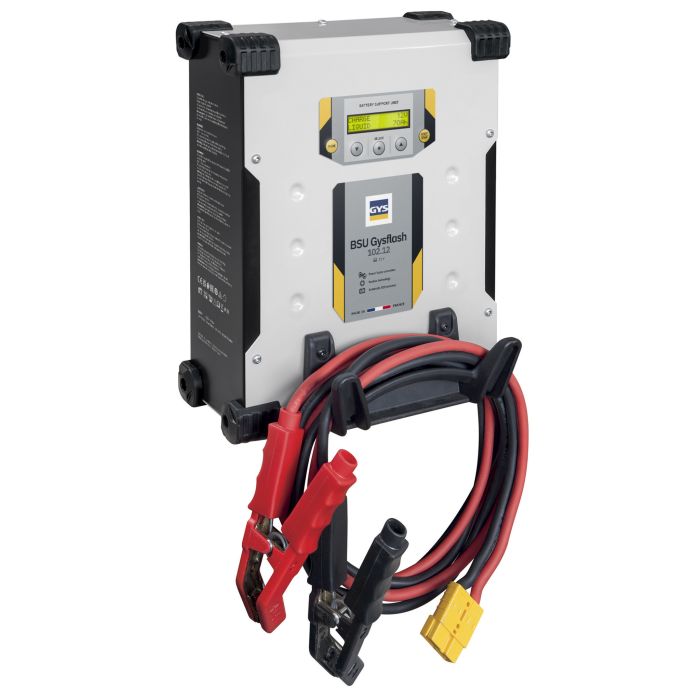 Chargeur de batterie Gys Gysflash 102.12 HF 12 V câbles 5 m 