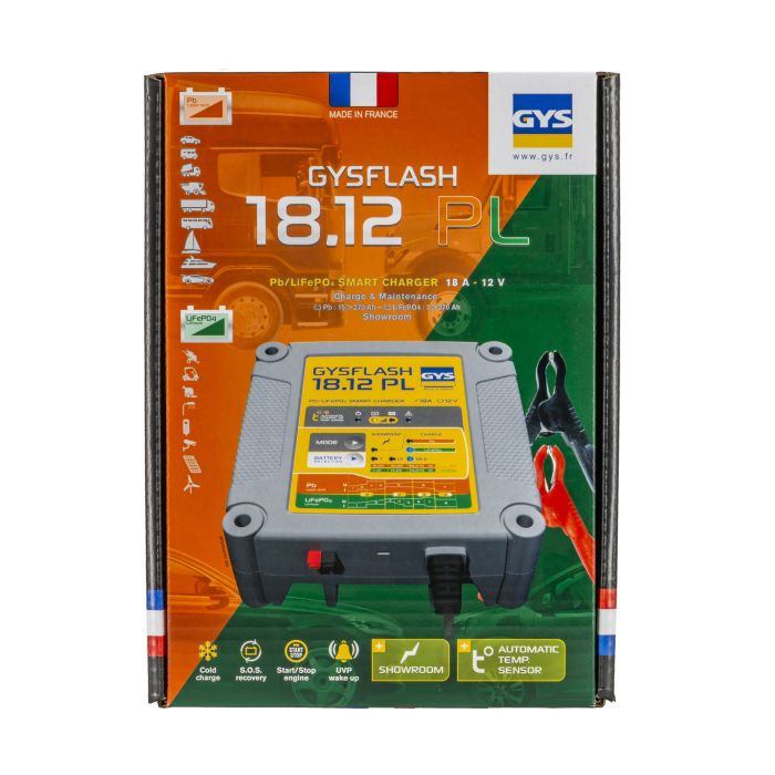 Chargeur de batterie GYS Gysflash 18.12 PL 12 V 