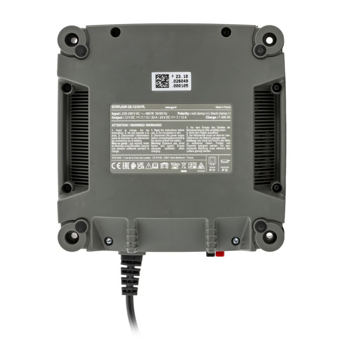 Chargeur de batterie GYS Gysflash 20.12/24 PL 24 V 