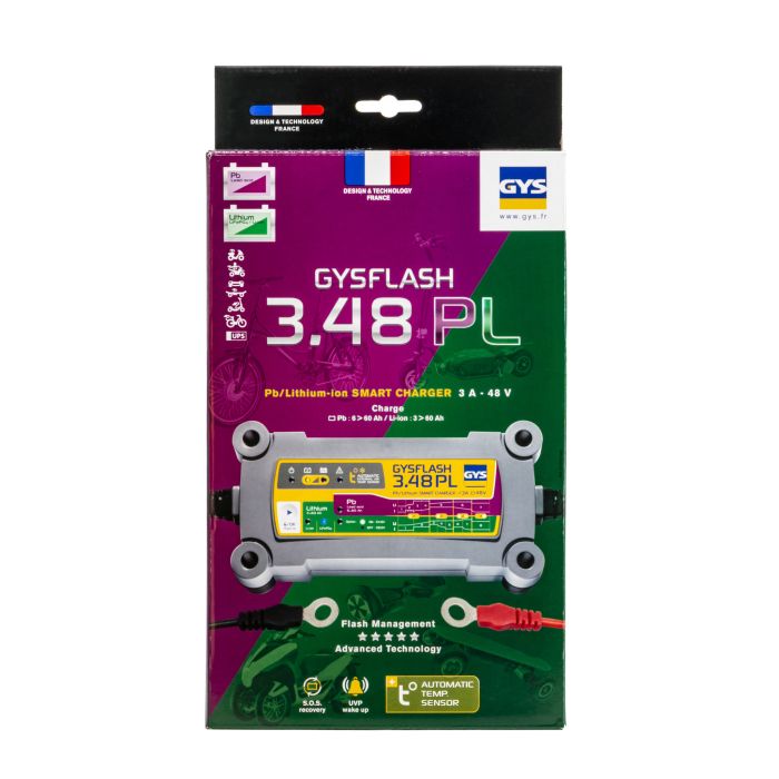 Chargeur de batterie Gys Gysflash 3.48 PL 48 V 