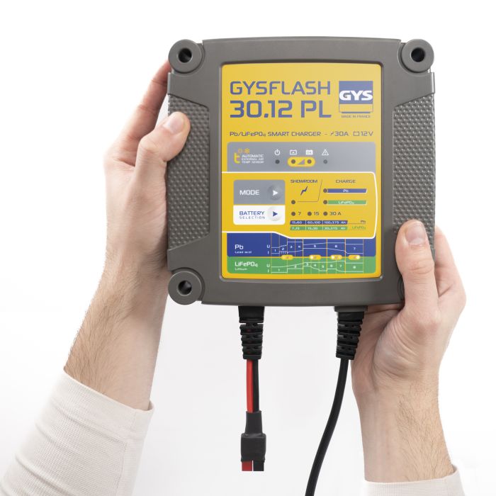 Chargeur de batterie Gys Gysflash 30.12 PL 12 V 
