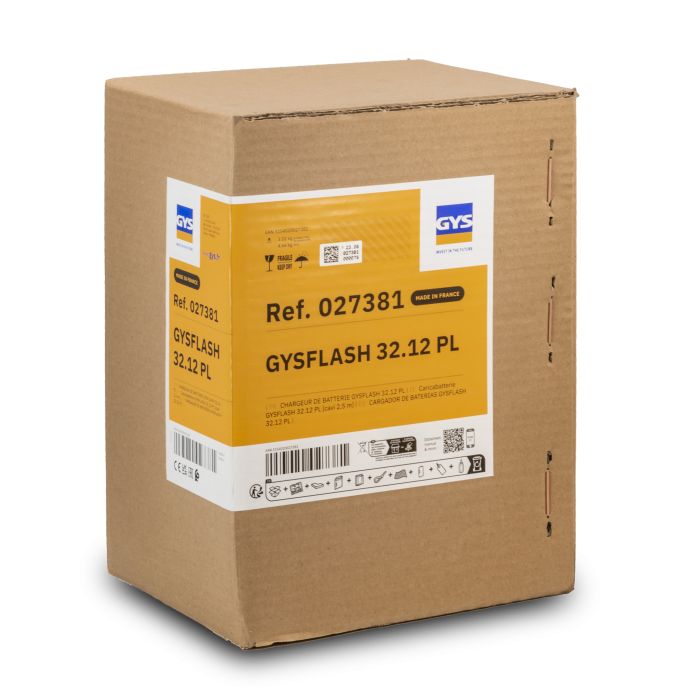 Chargeur de batterie GYS Gysflash 32.12 PL 12 V 15-375 Ah 