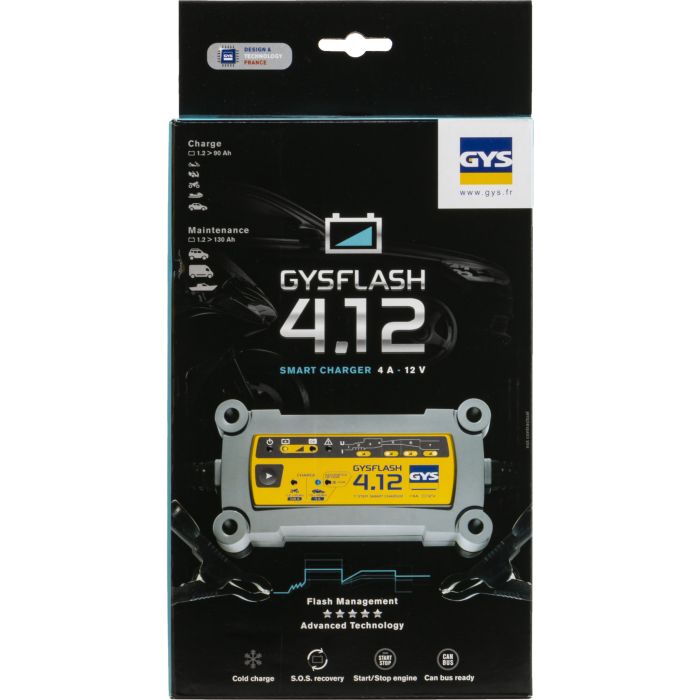 Chargeur de batterie Gys GYSFLASH 4.12 12 V 