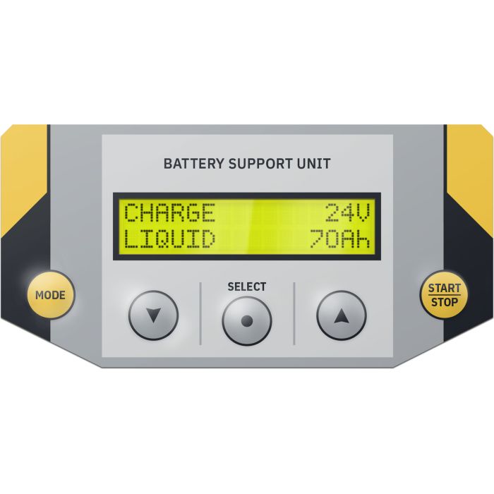Chargeur de batterie Gys Gysflash 53.24 CNT FV 6/12/16/24 V câbles 5 m 