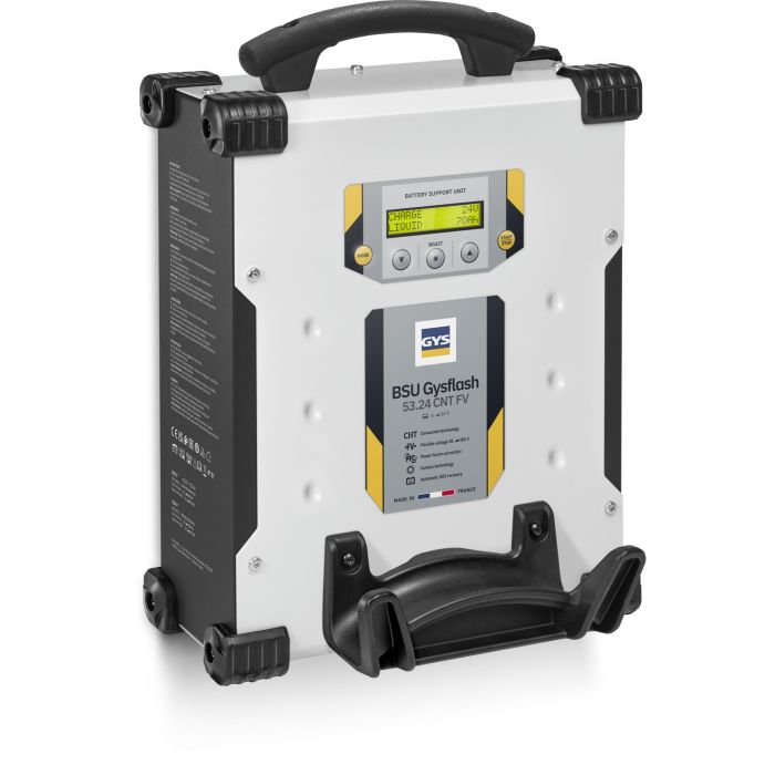 Chargeur de batterie Gys Gysflash 53.24 CNT FV 6/12/16/24 V câbles 5 m 
