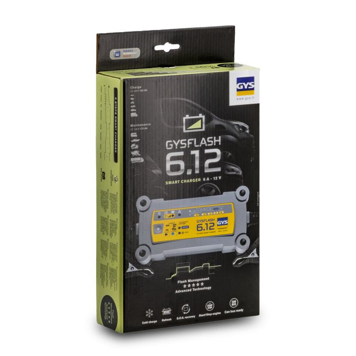 Chargeur de batterie Gys Gysflash 6.12 12 V 