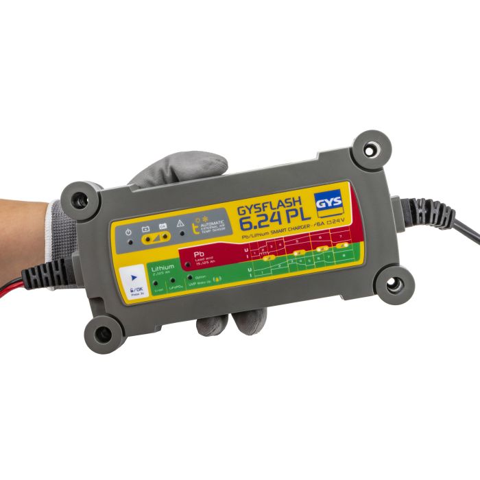 Chargeur de batterie GYS Gysflash 6.24 PL 24 V 