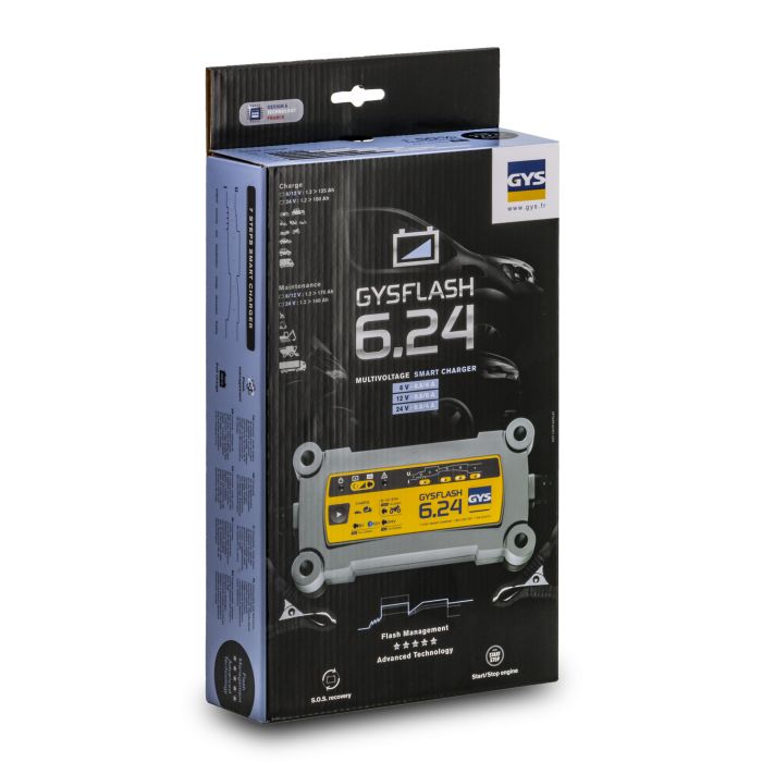 Chargeur de batterie GYS Gysflash 6.24 24 V 