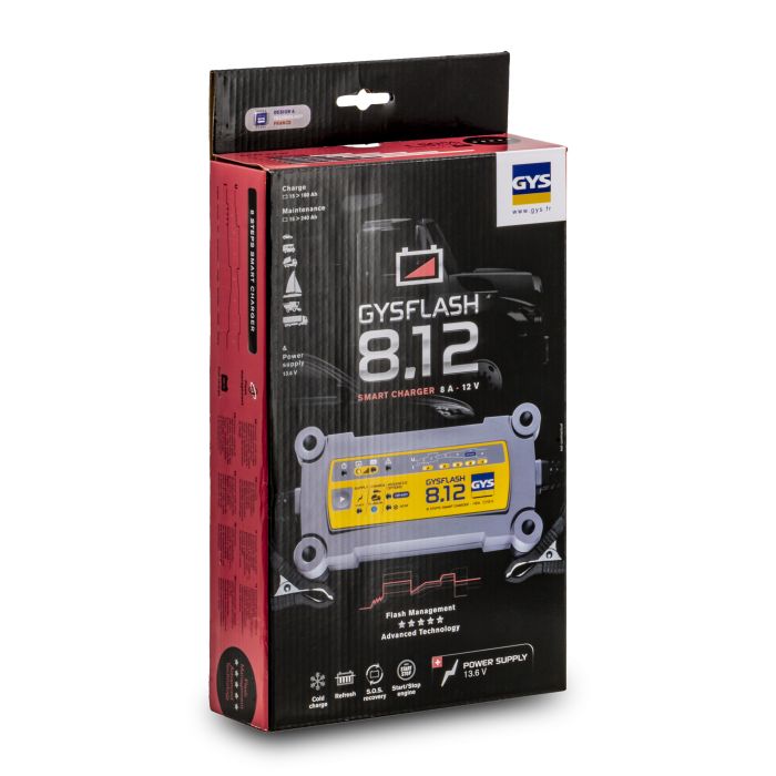 Chargeur de batterie Gys Gysflash 8.12 12 V 