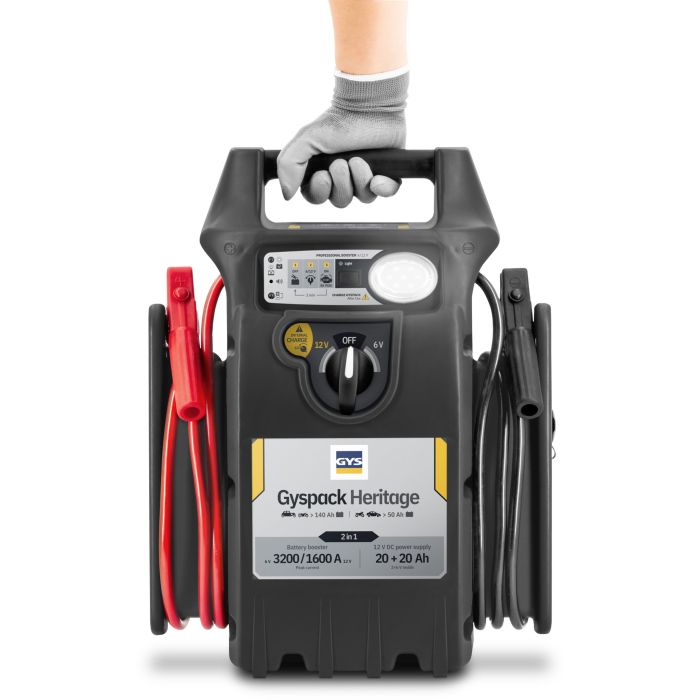 Booster de démarrage Gys Gyspack Heritage 6 V / 12 V 