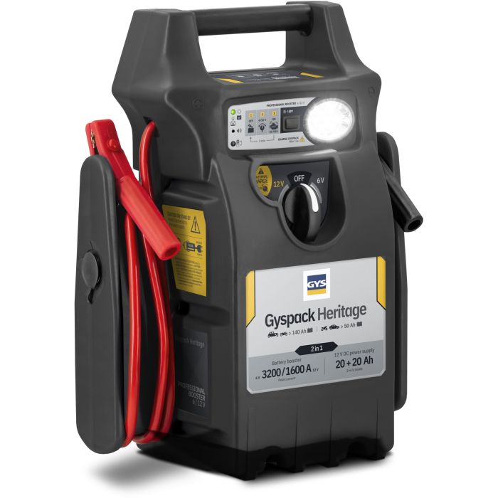 Booster de démarrage Gys Gyspack Heritage 6 V / 12 V 