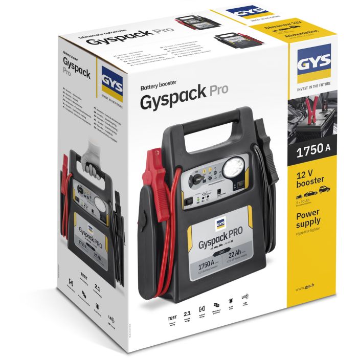 Booster de démarrage Gys Gyspack Pro 12 V 