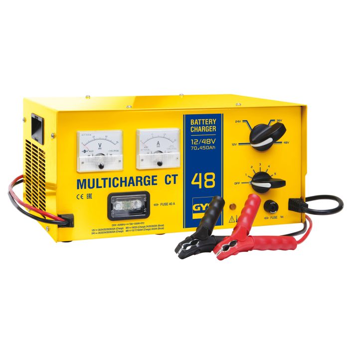 Chargeur de batterie Gys Multicharge CT 48 12/24/36/48 V 