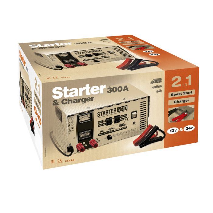 Chargeur-démarreur Gys Start 300 12/24 V 