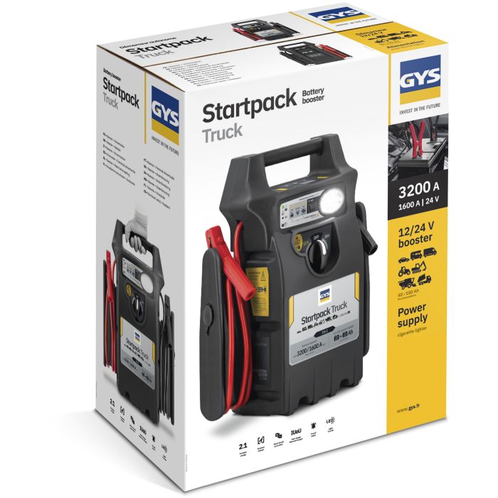Booster de démarrage Gys Startpack Truck 12 V / 24 V 