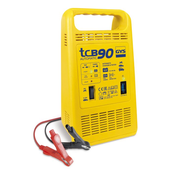 Chargeur de batterie GYS TCB 90 Automatic 12 V 15 à 90 Ah 