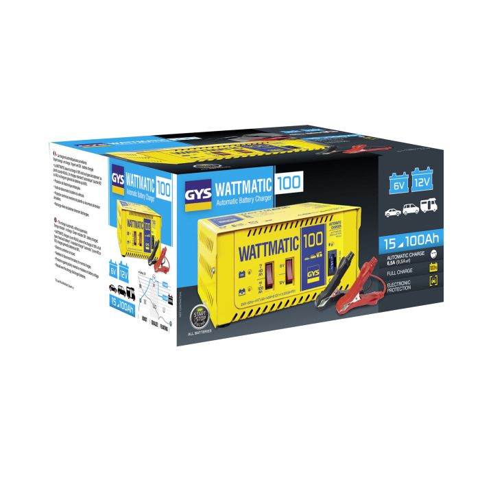 Chargeur de batterie Gys Wattmatic 100 6 V / 12 V 
