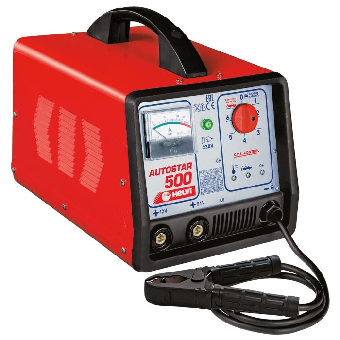 Chargeur de batterie et démarreur Helvi Autostar 500 12-24 V 55 A 