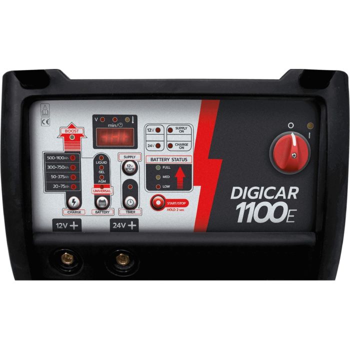 Chargeur-démarreur Helvi Digicar 1100E Supply 12-24 V 100 A 